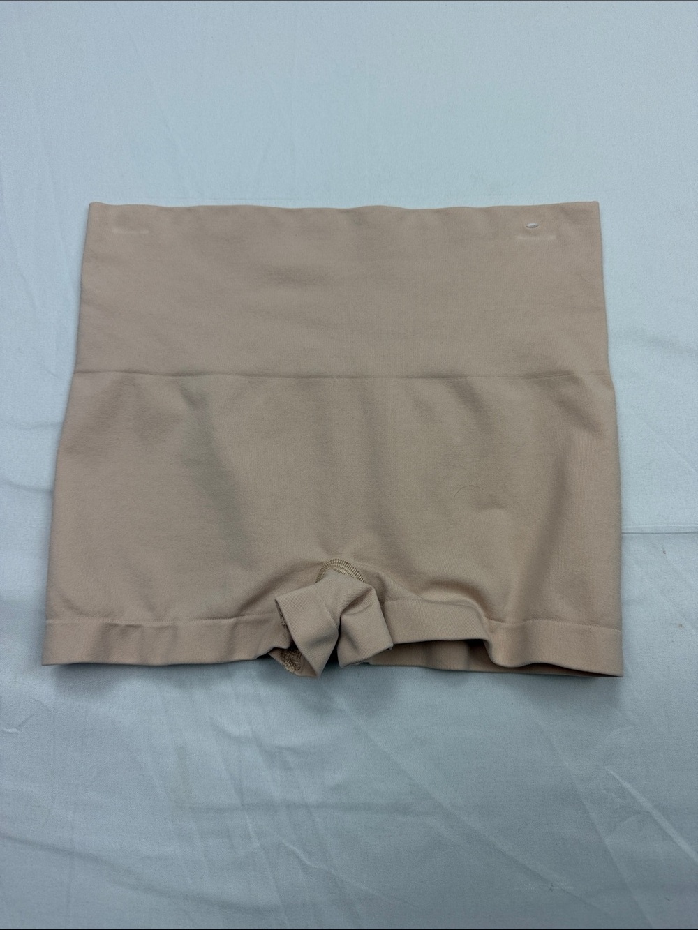 SPANX High-Waist Shaping Shorts - Beige